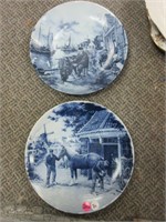 Delft Blaun Plates Made In Holland