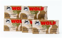 Ammo 9MM Luger 250 Rounds Factory WOLF