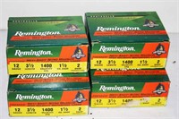 4 - Remington 12 Ga. Heavy Shot Shotgun Shells