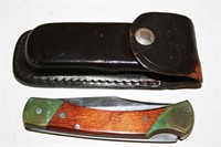 Schrade Pocketknife w/ Sheath