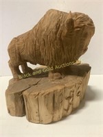 Fantastic Solid Wood Cut Buffalo