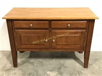 Small wooden kitchen sideboard/work table