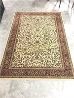 63 x 89 Persian Classics Kashan design rug