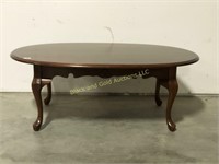 Oval 46 inch coffee table