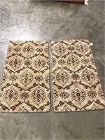 Pair of Cloudwalk chenille rugs