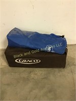 Graco pack and play with camping chair.