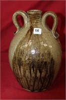 Catawba Valley Pottery double handle Jug