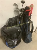 2 Full Golf Sets with Bags