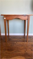 Small Wood Table (30” w x 19” d x 30” h)