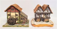 Pauline Ralph Cottage Music Boxes (2 pcs)