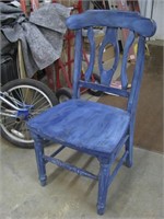 Vintage chair Blue