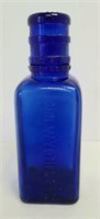 Wyeth Cobalt Blue Medicine Bottle