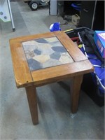 Tiletop table 22 inches tall x 24 x 21