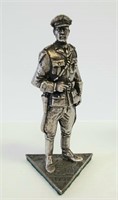 Vintage Pewter New Jersey State Trooper Figurine