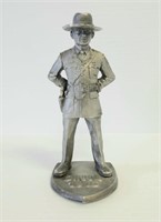 Vintage Pewter Maryland State Police Figurine