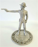 Pewter New York State Police Golf  Troop E Award