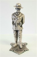 Massachusetts Pewter State Police Trooper Figurine
