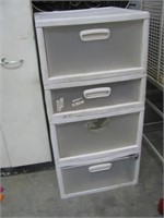 Plastic drawers