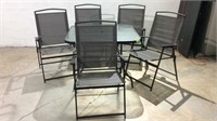Patio Table w 5 Chairs M17A