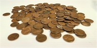 Wheat Back Lincoln Pennies 150+ pennies - 1 lbs