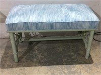 Bamboo Base Bench w/Upholstered Seat K8B