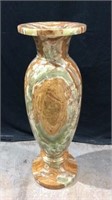 Heavy Solid Marble Vase from Egypt M17A