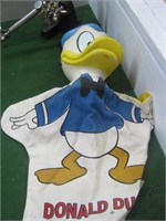 vintage donald duck hand puppet