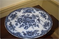 Asiatic Phesants Flo Blue Turkey Platter
