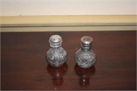 2 Victorian Silverplate Salt & Pepper Shakers
