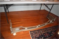 Solid Brass Fire Surround Federal Style ca1820's