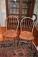 2 Primitive Chairs