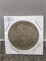 1921 Morgan Silver dollar US coin