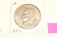 1977 Eisenhower Circulated Dollar Coin