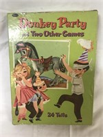 Pin the tail on the donkey. Donkey party and two
