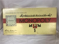 Monopoly a Parker Brothers real estate trading