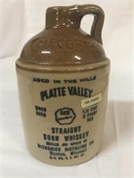 Platte Valley Straight Corn Whiskey Jug