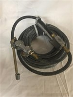25’ Air Hose with Air Gauge and quick connect for
