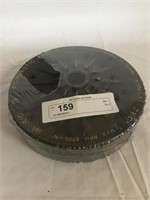 5 Plastic abrasive wheels .  6” Angle Grinder