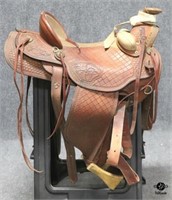 Chet Clark 16" Western Saddle