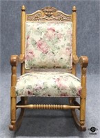 Upholstered Rocking Chair