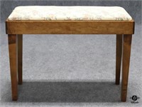 Upholstered Piano Bench