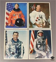 NASA Astronaut Portraits 4pc