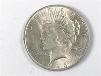 1923(P) Peace silver dollar,