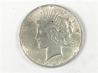 1923(P) Peace silver dollar,