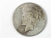 1923-S Peace silver dollar