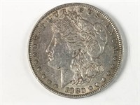 1880(P) Morgan silver dollar