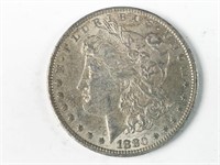 1880-O Morgan silver dollar