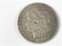 1880-O Morgan silver dollar