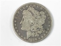 1886(P) Morgan silver dollar