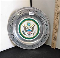 United State Seal Collector Plate